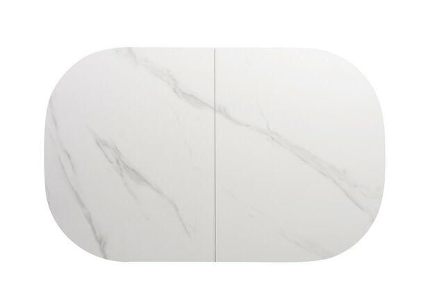 Керамический стол TML-866 белый мрамор - Фото №2