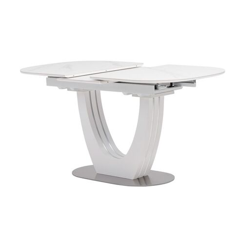 Керамический стол TML-866 белый мрамор - Фото №3