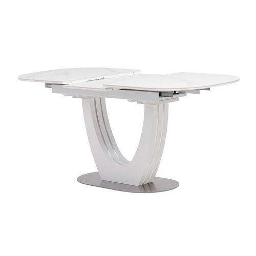 Керамический стол TML-866 белый мрамор - Фото №4
