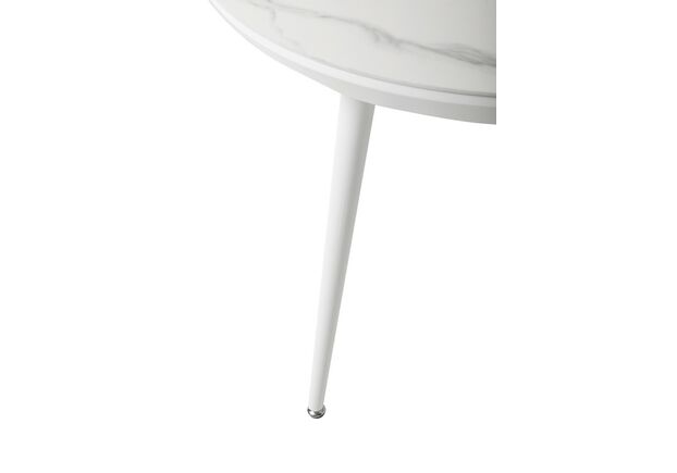 Керамический стол TML-875 белый мрамор - Фото №2