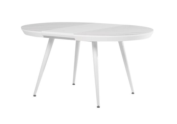Керамический стол TML-875 белый мрамор - Фото №1