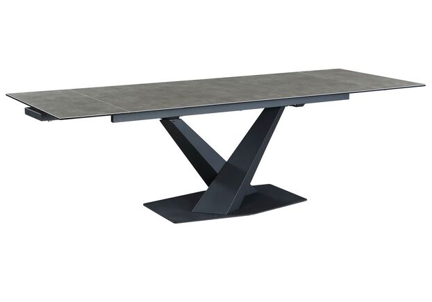 Керамічний стіл TML-897 гриджіо латте+чорний - Фото №1