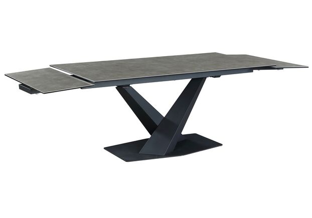 Керамічний стіл TML-897 гриджіо латте+чорний - Фото №2