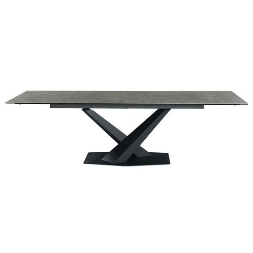 Керамічний стіл TML-897 гриджіо латте+чорний - Фото №5