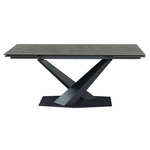 Керамічний стіл TML-897 гриджіо латте+чорний - Фото №6