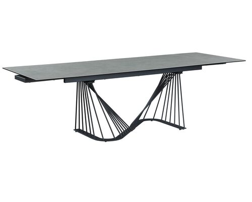 Керамічний стіл TML-900 алівері грей+чорний - Фото №1