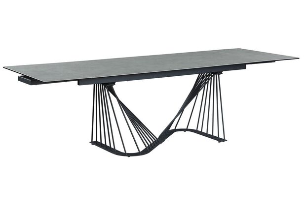 Керамічний стіл TML-900 алівері грей+чорний - Фото №1