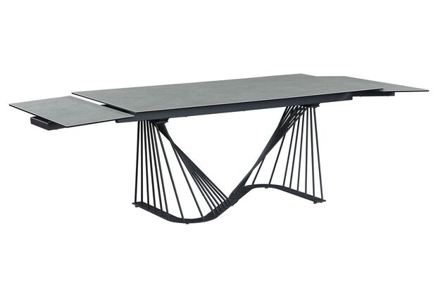 Керамічний стіл TML-900 алівері грей+чорний - Фото №2