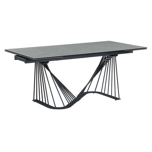 Керамічний стіл TML-900 алівері грей+чорний - Фото №3