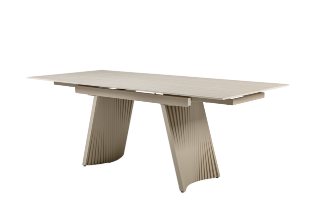 Фото №1. Керамический стол Олимпия ТМL-985 крема марфиль+бежевый - Meblistico Керамический стол Олимпия ТМL-985 крема марфиль+бежевый - Фото №1