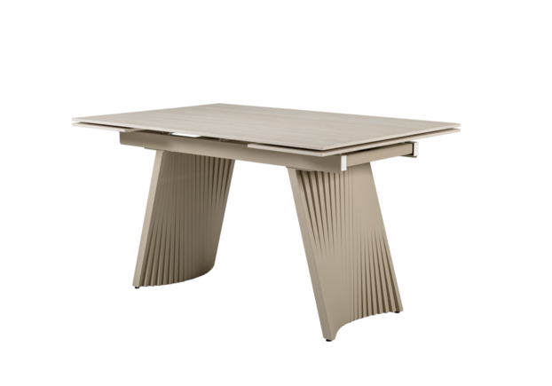 Фото №2. Керамический стол Олимпия ТМL-985 крема марфиль+бежевый - Meblistico Керамический стол Олимпия ТМL-985 крема марфиль+бежевый - Фото №2