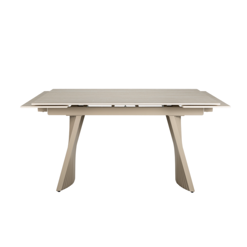 Керамический стол Олимпия ТМL-985 крема марфиль+бежевый - Фото №4