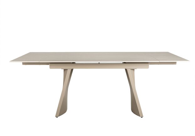 Фото №2. Керамический стол Олимпия ТМL-985 крема марфиль+бежевый - Meblistico Керамический стол Олимпия ТМL-985 крема марфиль+бежевый - Фото №2