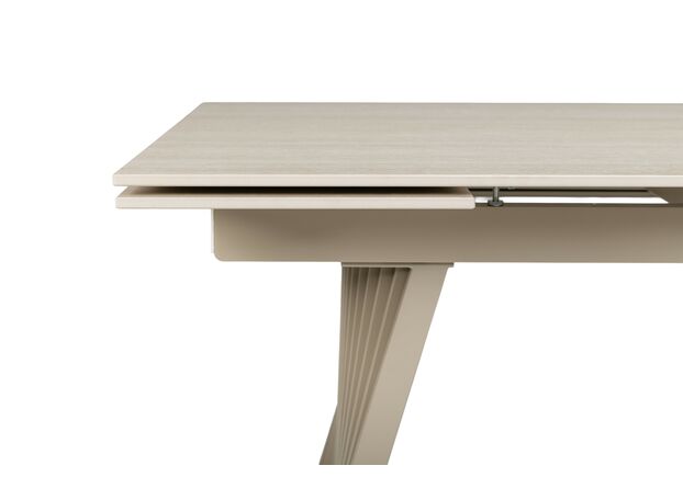 Фото №2. Керамический стол Олимпия ТМL-985 крема марфиль+бежевый - Meblistico Керамический стол Олимпия ТМL-985 крема марфиль+бежевый - Фото №2