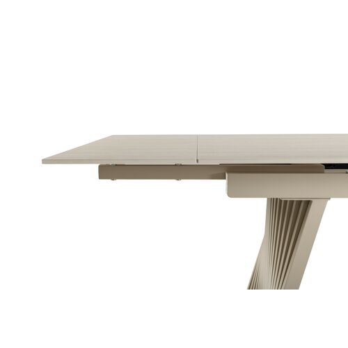 Керамический стол Олимпия ТМL-985 крема марфиль+бежевый - Фото №7