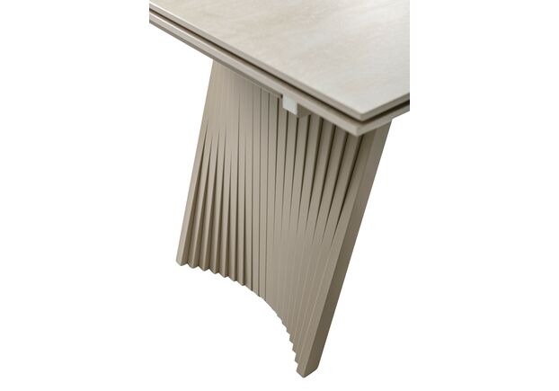 Фото №2. Керамический стол Олимпия ТМL-985 крема марфиль+бежевый - Meblistico Керамический стол Олимпия ТМL-985 крема марфиль+бежевый - Фото №2