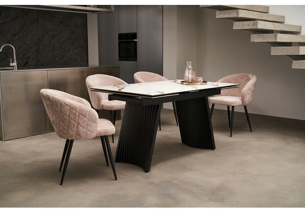 Керамічний стіл Олімпія TML-985 калакатта голд+чорний - Фото №2