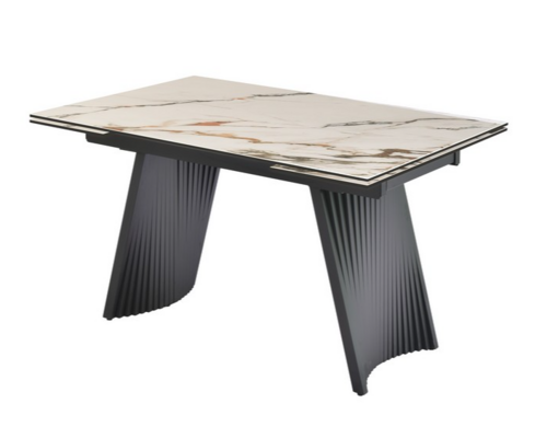 Керамічний стіл Олімпія TML-985 калакатта голд+чорний - Фото №1