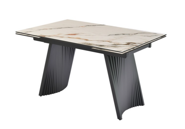 Керамічний стіл Олімпія TML-985 калакатта голд+чорний - Фото №1