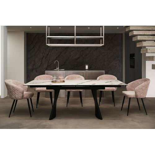 Керамічний стіл Олімпія TML-985 калакатта голд+чорний - Фото №10