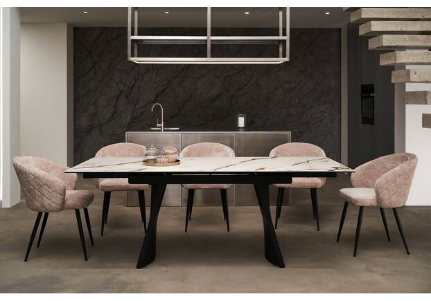 Керамічний стіл Олімпія TML-985 калакатта голд+чорний - Фото №2