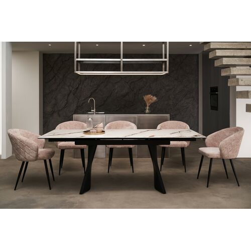 Керамічний стіл Олімпія TML-985 калакатта голд+чорний - Фото №11