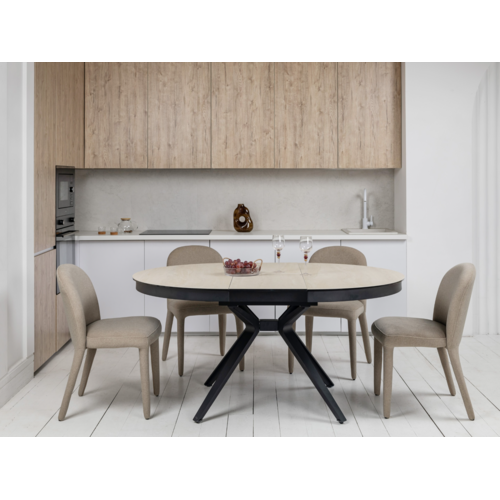 Керамічний стіл Ноемі TML-996 вествуд+чорний - Фото №3