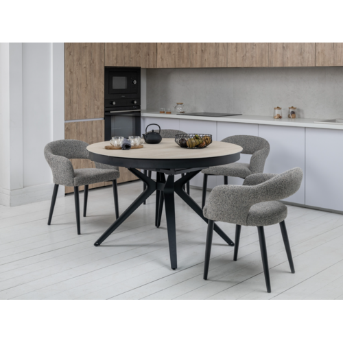 Керамічний стіл Ноемі TML-996 вествуд+чорний - Фото №12