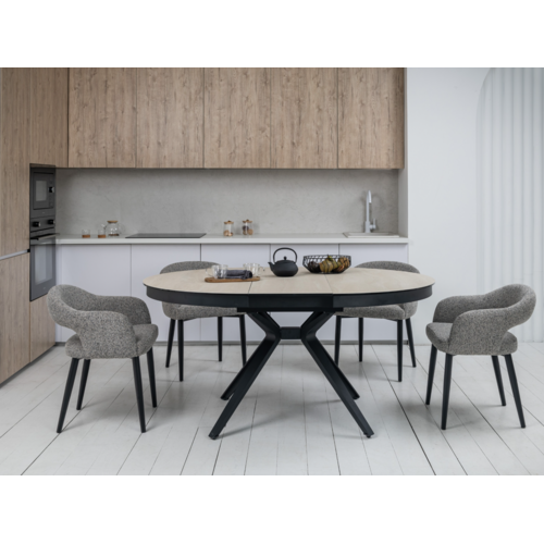 Керамічний стіл Ноемі TML-996 вествуд+чорний - Фото №14