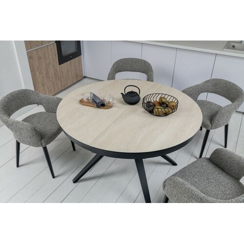 Керамічний стіл Ноемі TML-996 вествуд+чорний - Фото №15