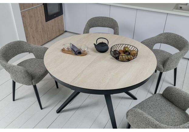 Керамічний стіл Ноемі TML-996 вествуд+чорний - Фото №2