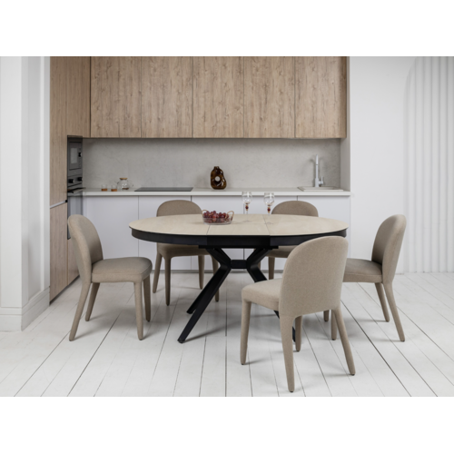 Керамічний стіл Ноемі TML-996 вествуд+чорний - Фото №4