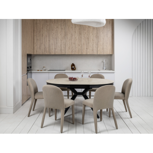 Керамічний стіл Ноемі TML-996 вествуд+чорний - Фото №5