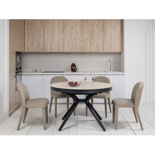 Керамічний стіл Ноемі TML-996 вествуд+чорний - Фото №6