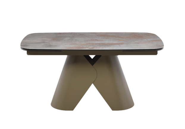 Фото №2. Керамічний стіл Паріс TML-997 айрон бронз+коричневий - Meblistico Керамічний стіл Паріс TML-997 айрон бронз+коричневий - Фото №2