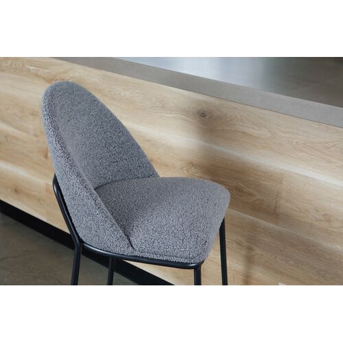 Полубарный стул B-150 серый+черный - Фото №10