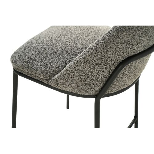 Полубарный стул B-150 серый+черный - Фото №7