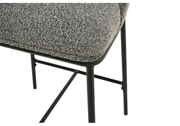 Фото №2. Полубарный стул B-150 серый+черный - Meblistico Полубарный стул B-150 серый+черный - Фото №2