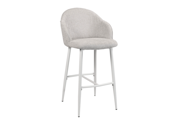 Полубарный стул B-236 оксфорд+белый - Фото №1