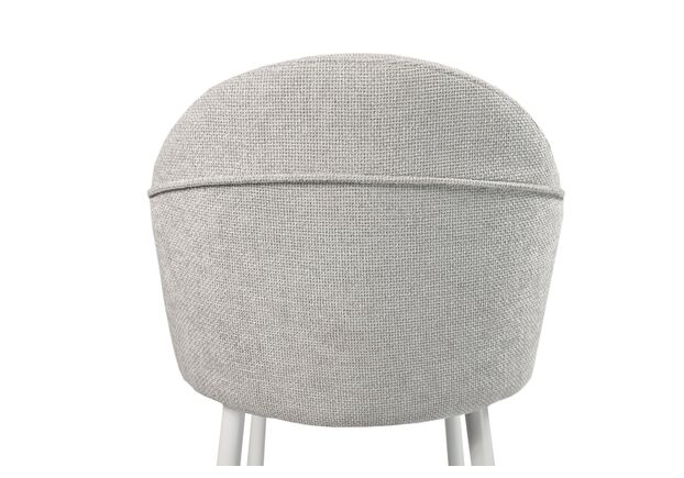 Полубарный стул B-236 оксфорд+белый - Фото №2