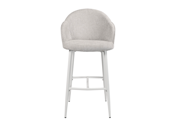 Полубарный стул B-236 оксфорд+белый - Фото №2