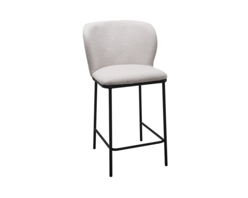 Полубарный стул B-300 айвори+черный - Фото №1