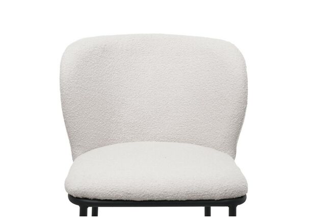 Полубарный стул B-300 айвори+черный - Фото №2