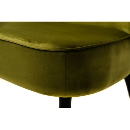 Кресло Фабио зеленый чай/черный - Фото №8