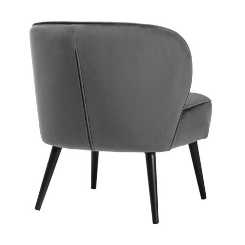 Кресло Фабио серый/черный - Фото №3