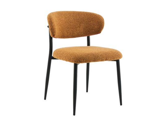 Стілець M-100 гірчичний+чорний - Фото №1