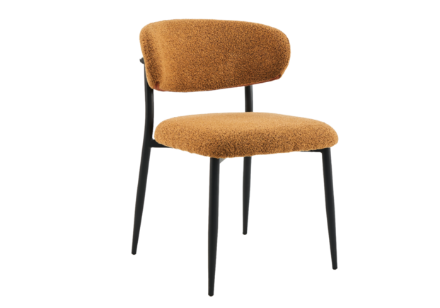 Стілець M-100 гірчичний+чорний - Фото №1