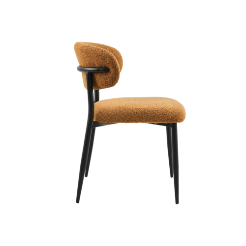 Стілець M-100 гірчичний+чорний - Фото №2