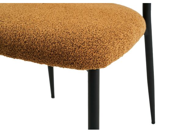 Стілець M-100 гірчичний+чорний - Фото №2