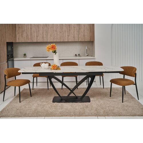 Стілець M-100 гірчичний+чорний - Фото №9